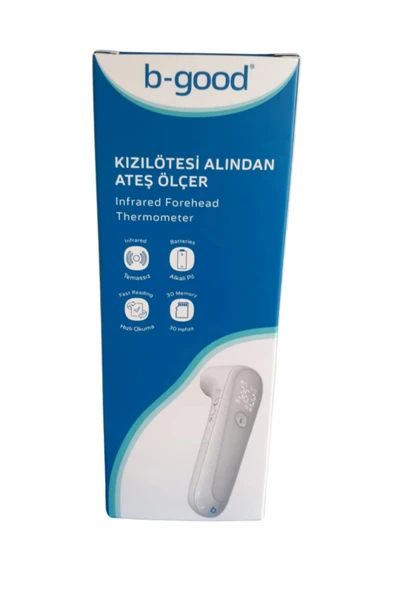 B-GOOD Kızılötesi Alından Ateş Ölçer Det-3019 ürün görseli 1