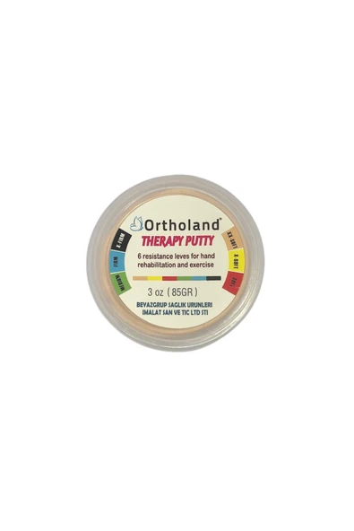 ORTHOLAND THERAPY PUTTY DİRENÇLİ EL EGZERSİZ HAMURU 3 OZ-85 GR ürün görseli 1
