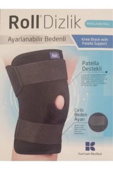 ROLL Patella Ve Ligament Destekl Dizlik Bedensiz ürün görseli 1