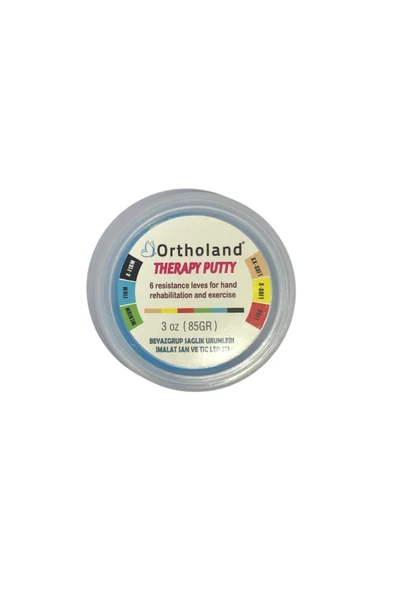 ORTHOLAND THERAPY PUTTY DİRENÇLİ EL EGZERSİZ HAMURU 3 OZ-85 GR ürün görseli 1