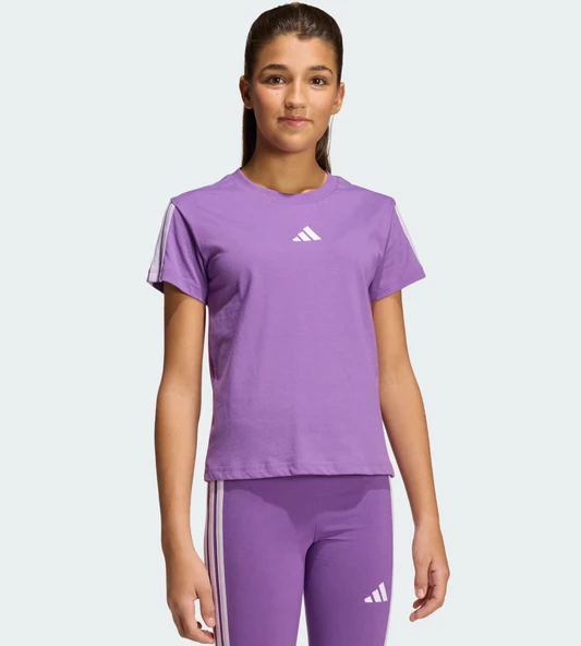 adidas Jg 3S Tee 160 Genç Kız Spor T-Shirt KE3011 ürün görseli 1