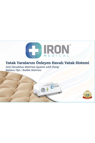 İRON MEDİCAL Baklava Tipi Havalı Yatak ürün görseli 1