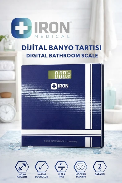 IRON DİJİTAL TARTI ürün görseli 1
