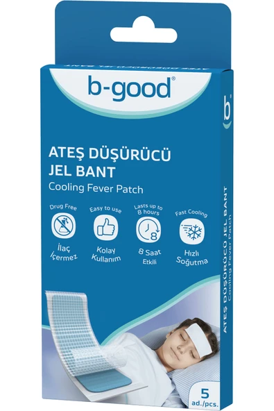 B-GOOD Ateş Düşürücü Jel Bant ürün görseli 1