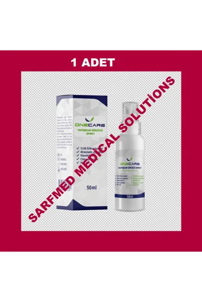 ONECARE Medikal Flaster Sökücü, Yapışkan Çözücü Sprey 50 ml (1 Adet) ürün görseli 1