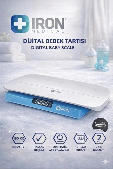 IRON Dijital Bebek Tartısı Basküİ ürün görseli 1