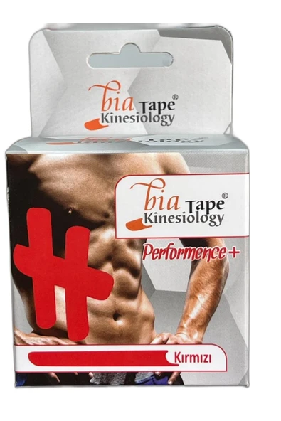 BİATAPE Bia Tape Kinesio Sporcu Bandı Kırmızı 5 Cm X 5 M ürün görseli 1