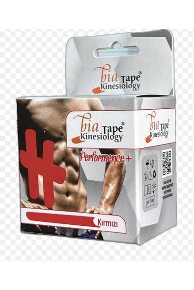 BİATAPE Bia Tape Kinesio Ağrı Bandı Kırmızı ürün görseli 1
