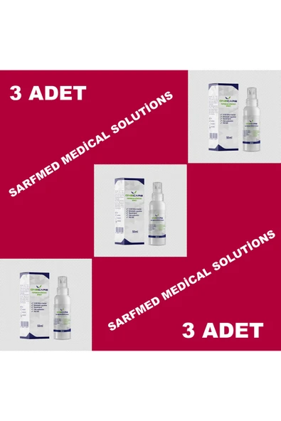ONECARE Medikal Flaster Sökücü, Yapışkan Çözücü Sprey 50 ml (3 Adet) ürün görseli 1
