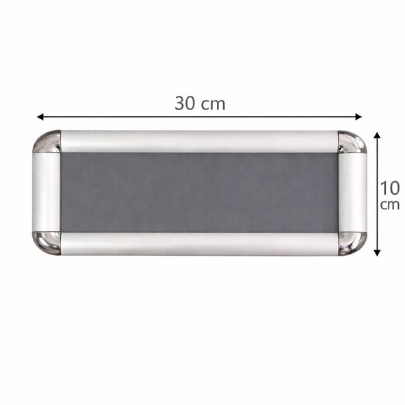 Kapı İsimliği 10x30cm 5li Paket - Resim 2