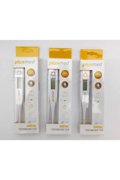 PLUSMED Pm 101 Dijital Koltuk Altı Beden Derecesi (thermometer) 3 Adet (kutuda 3 Adet) ürün görseli 1