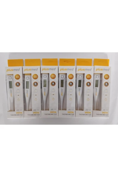 PLUSMED Pm 101 Dijital Koltuk Altı Beden Derecesi (thermometer) 6 Adet (kutuda 6 Adet) ürün görseli 1