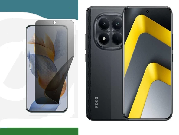 Poco M8 Pro ile Uyumlu Mat Hayalet (Privacy) Hidrojel Film Ekran Koruyucu ürün görseli 1