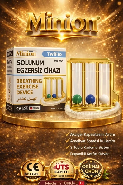 STEPS ZEMRA Triflo Solunum Egzersiz Cihazı Nefes Egzersiz Aleti 3 Top ürün görseli 1