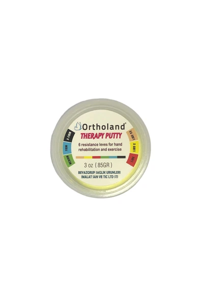 ORTHOLAND THERAPY PUTTY DİRENÇLİ EL EGZERSİZ HAMURU 3 OZ-85 GR ürün görseli 1