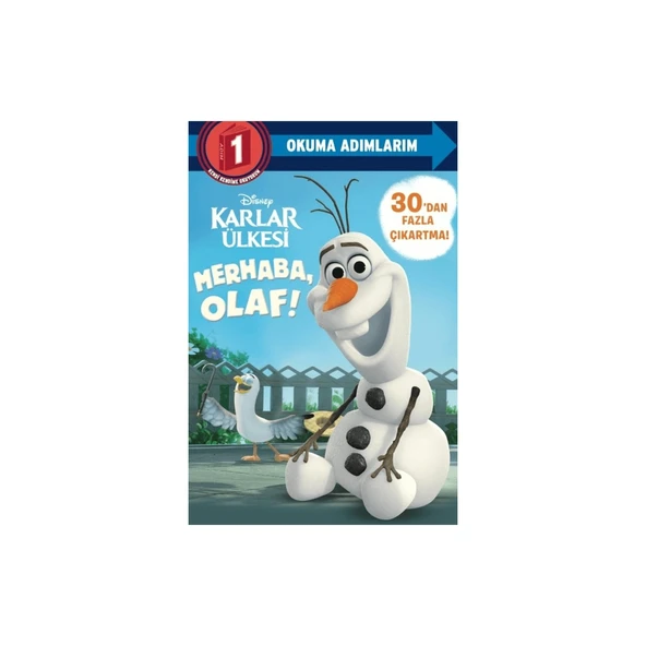 Dısney Okuma Adımlarım - 1. Adım - Karlar Ülkesi - Merhaba Olaf! ürün görseli 1