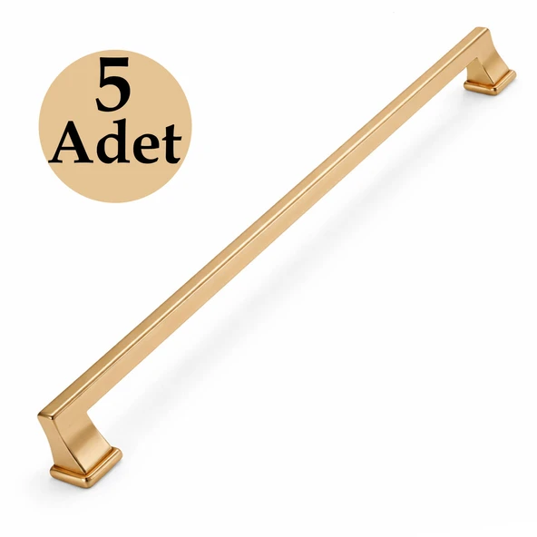 OLİFKA Albrifin Çekmece Kulp 320 mm 5 Adet Dolap Kulp Seti Şık Dayanıklı Metal Modern Tasarım ürün görseli 1