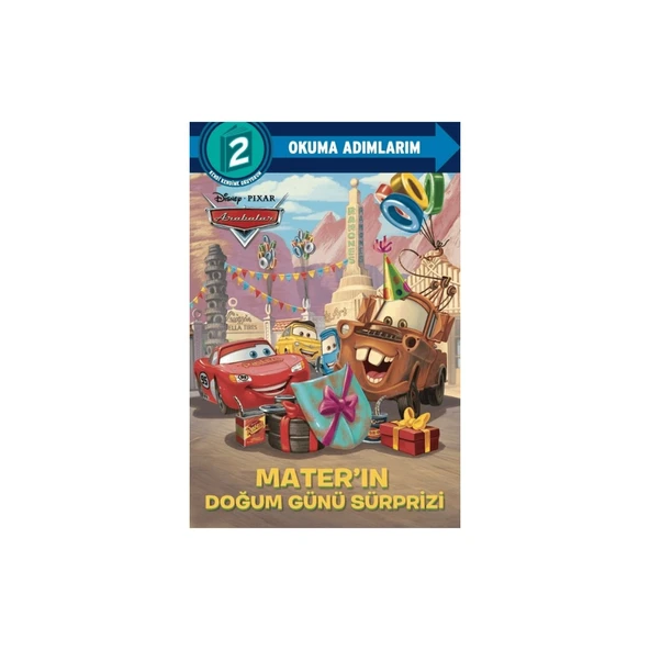 Dısney Okuma Adımlarım - 2. Adım - Arabalar - Mater’ın Doğum Günü Süprizi ürün görseli 1