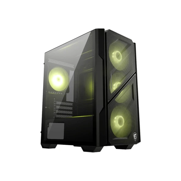 MSI MAG Forge M110R Gaming Bilgisayar Kasası - Siyah ürün görseli 1