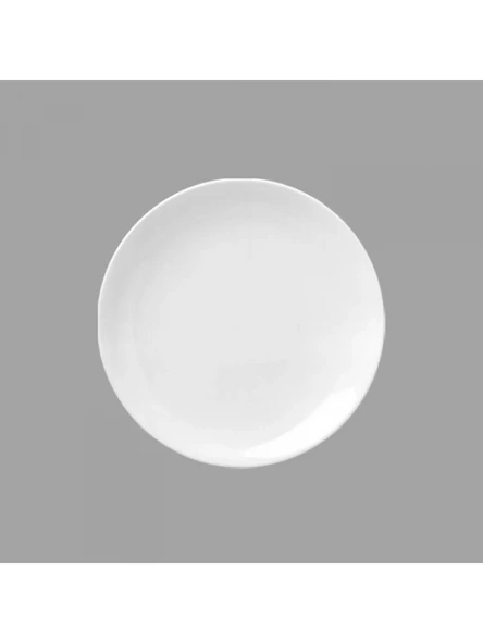 Güral Porselen Düz Beyaz Tabak 6 Adet 17 cm ürün görseli 1