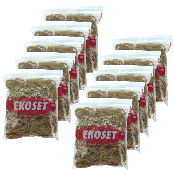 Ekoset 50x3mm Kauçuk Paket Ambalaj Lastiği 1.000 Adet ürün görseli 1
