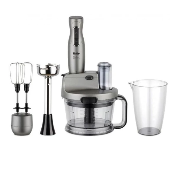 Fakir Mr Chef Quadro Silver Stone 1000 W Blender Seti - Resim 2
