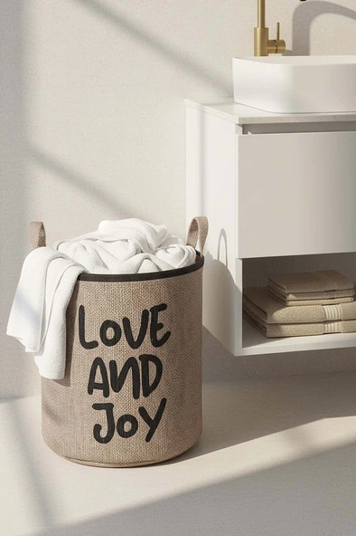 Love and Joy Çamaşır Sepeti - Resim 2