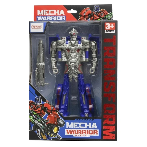 20 cm Arabaya Dönüşen Transformer Robot 7582 ürün görseli 1