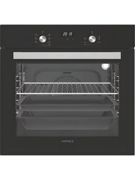 Hafele Luce 60 Lt. Siyah Ankastre Fırın ürün görseli 1