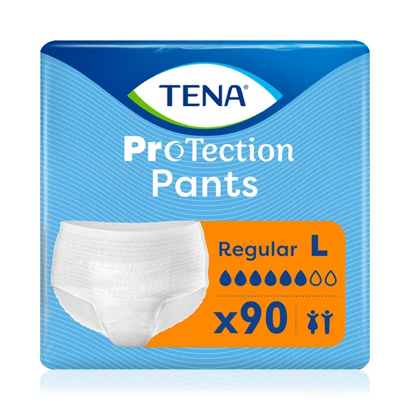 Tena Protection Pants Regular Emici Külot 6 Damla Large 90 Adet ürün görseli 1