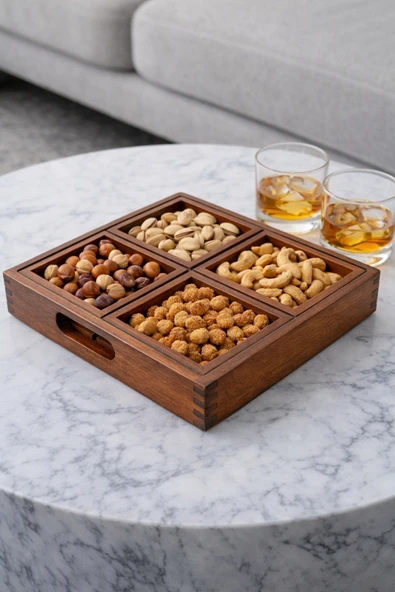 GARDEN ART HOME Aperitivo Çerezlik Meşe ürün görseli 1