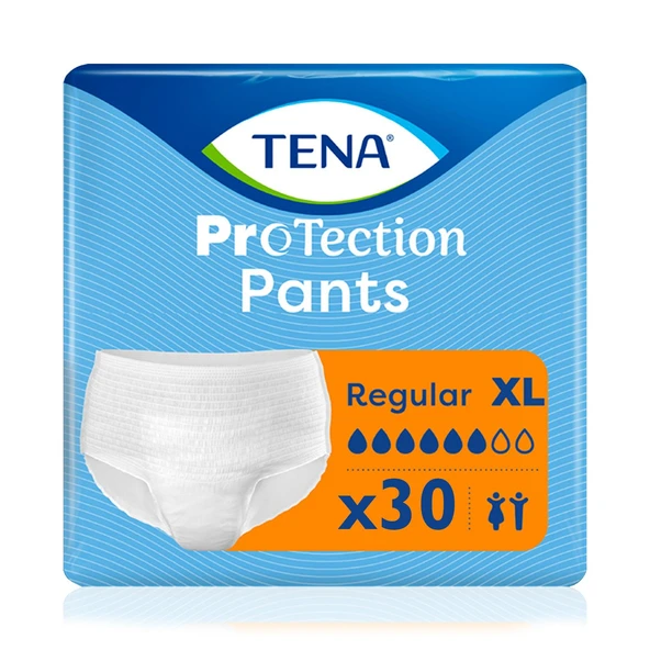 Tena Protection Pants Regular Emici Külot 6 Damla Ekstra Large 30 Adet ürün görseli 1