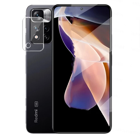 Gpack Xiaomi Poco M4 Pro 5G Kamera Lens Koruyucu Nano ürün görseli 1