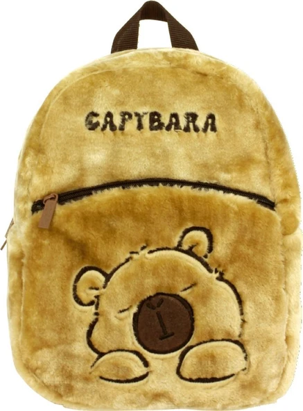Capybara 5247 Kahverengi Peluş Anaokulu ve Günlük Sırt Çantası - Erkek Çocuk ürün görseli 1