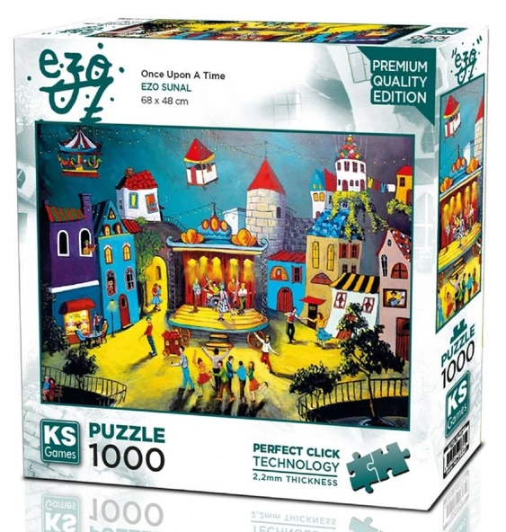 KS Games 1000 Parçalık Ezo Sunal - Bir Zamanlar Puzzle - 20841 - Once Upon a Time ürün görseli 1