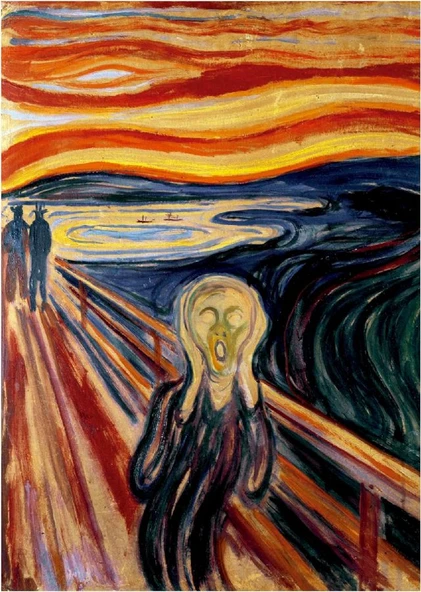 Educa 1000 Parçalık Çığlık Edvard Munch Puzzle - 20308 - The Scream ürün görseli 1