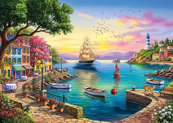 Anatolian 3000 Parça Cennet Koyu Puzzle - Serhat FİLİZ ürün görseli 1