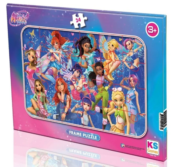 KS Games 24 Parça Winx Club Çocuk Puzzle - 3 Yaş Üzeri - WINX704 ürün görseli 1