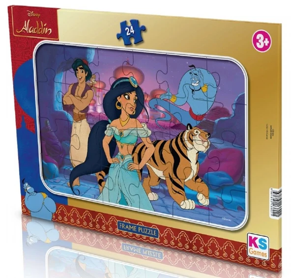 KS Games 24 Parça Disney Aladdin Puzzle - 3 Yaş Üzeri - ALD704 ürün görseli 1