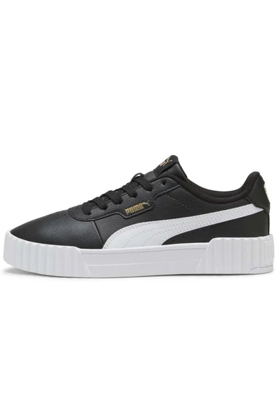 Puma Carina 3.0 TDP 406176 04 Kadın Sneaker Ayakkabı Siyah Beyaz 36-40 ürün görseli 1