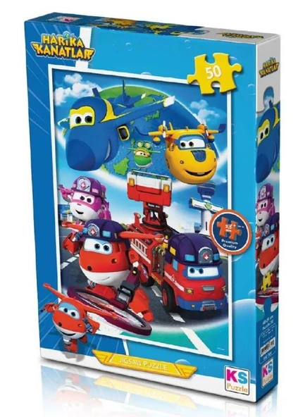 KS Games 50 Parçalık Harika Kanatlar Çocuk Yapboz/Puzzle - HK709 - Kız ve Erkek Çocuk ürün görseli 1