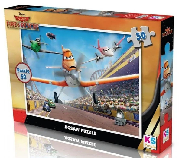 KS Games 50 Parça Disney Uçaklar (Planes) Erkek Çocuk Puzzle - PL709 ürün görseli 1