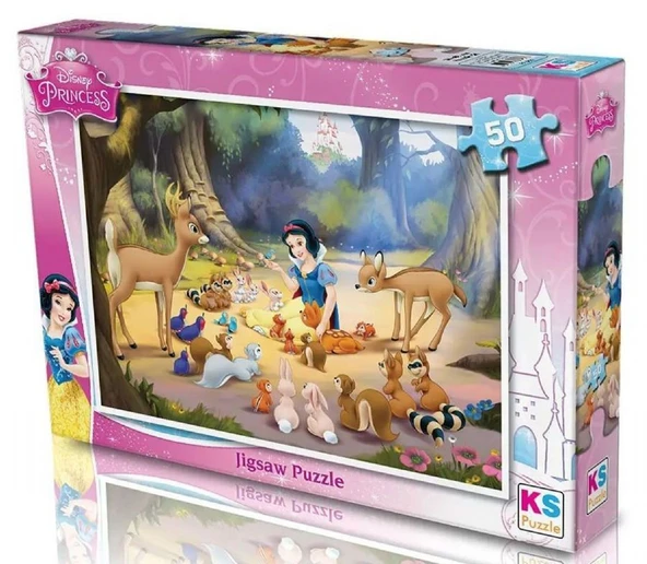KS Games 50 Parça Disney Princess Kız Çocuk Puzzle - PR709 ürün görseli 1