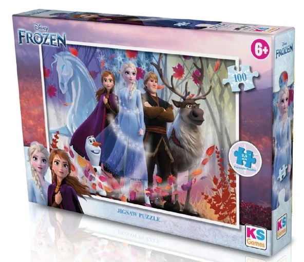 KS Games 100 Parça Disney Frozen Karlar Ülkesi Çocuk Puzzle - Kız Çocuk - FRZ714 ürün görseli 1
