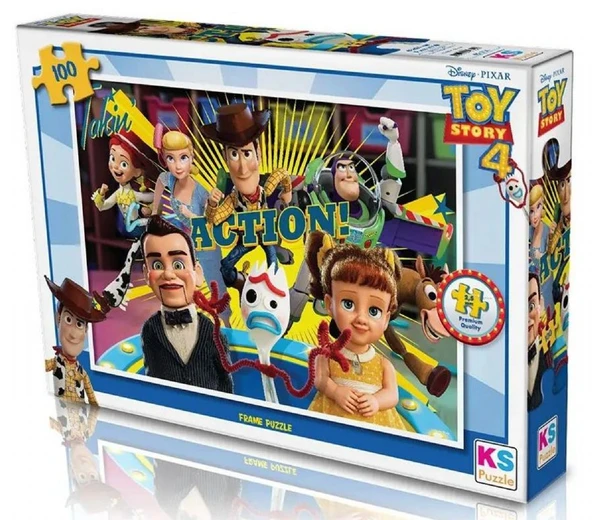 KS Games Toy Story (Oyuncak Hikayesi) Erkek Çocuk 100 Parçalı Puzzle - RS714 ürün görseli 1
