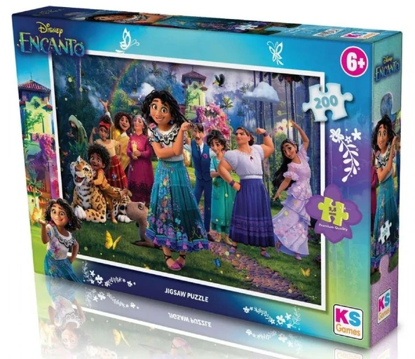 KS Games 200 Parça Enkanto Sihirli Dünya Çocuk Puzzle - Kız Çocuk - ENC113 ürün görseli 1