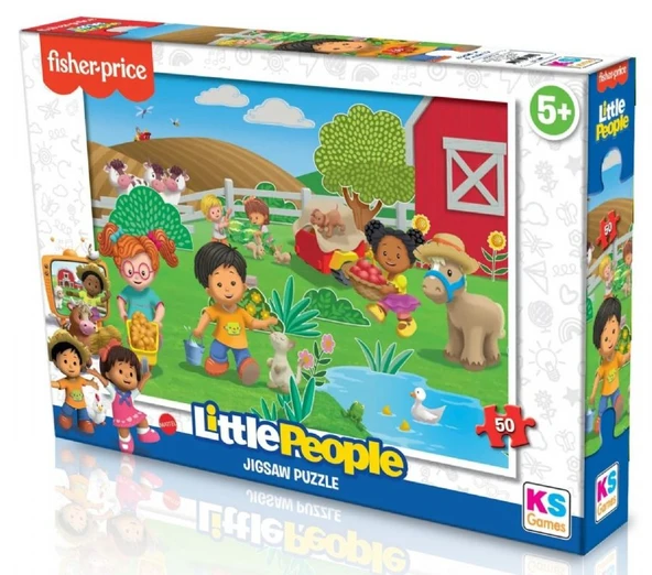 KS Games 50 Parça Kız Çocuk Little People Puzzle/Yapboz - LP709 - 5 Yaş üzeri ürün görseli 1
