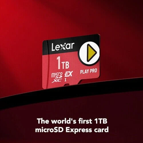 Lexar 1TB PLAY PRO microSDXC Express Hafıza Kartı - Resim 3