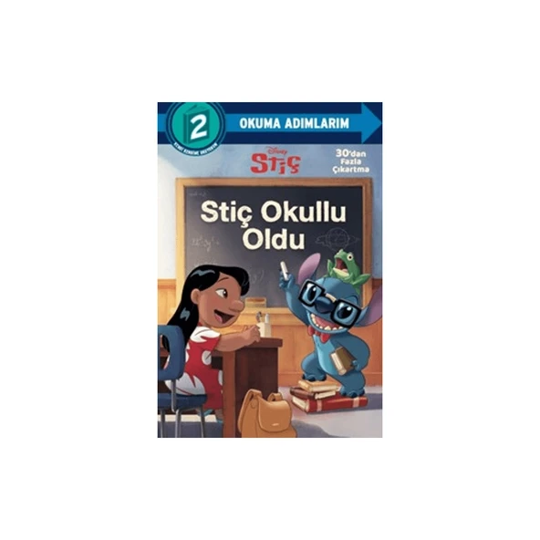 Dısney Okuma Adımlarım - 2. Adım - Stiç - Okullu Oldu ürün görseli 1