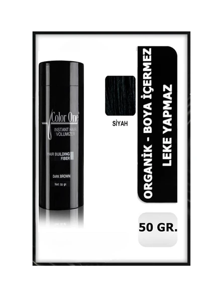 Color One Siyah Saç Tozu Topik 50 gr ürün görseli 1
